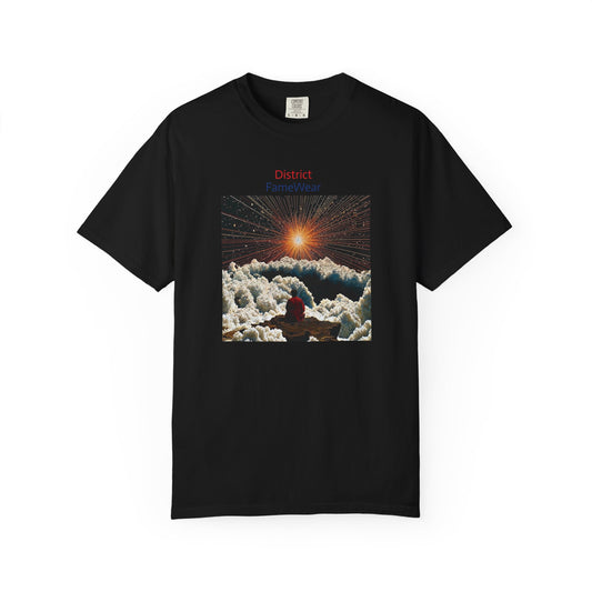 Celestial Graphic Unisex T-shirt, Cozy Cloud Tee for Dreamers, Unique Fashion Gift, Summer Style Essential, Festival Ready Wear